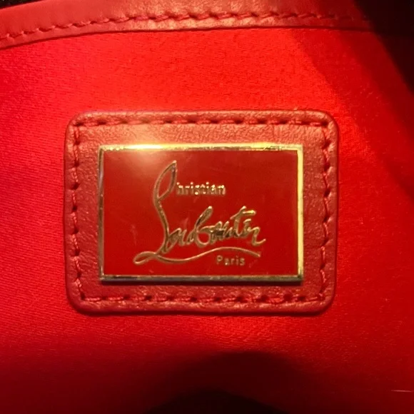 Christian Louboutin Loubiposh Panettone Spikes Crossbody Digital Rose Box Card+ - Picture 8 of 16